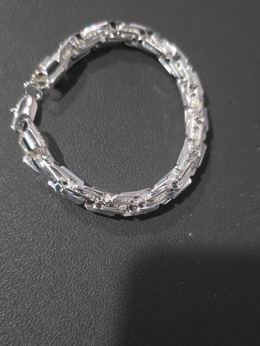 New 925 Sterling Silver Milano  Bracelet Size 8